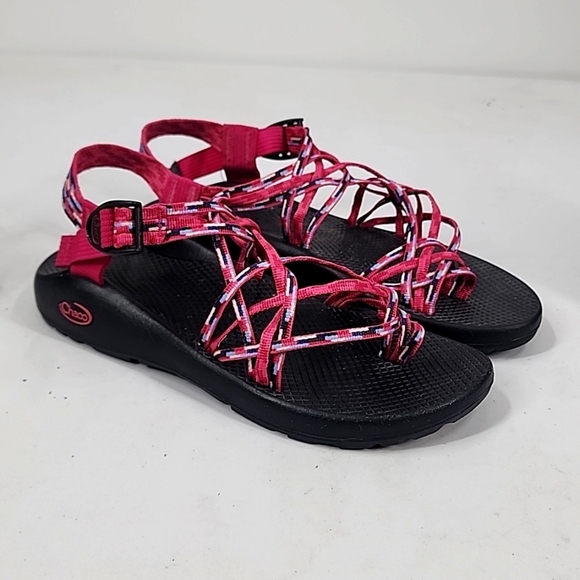 Chaco womens sandals ZX3 classic rain raspberry 11 - Picture 1 of 7